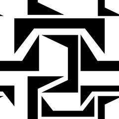 Seamless geometric abstract pattern