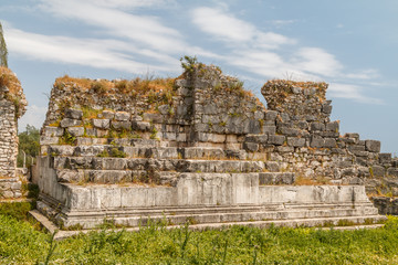 Ruins of the ancient Limyra town, Turkey