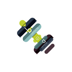 Abstract lines geometric infographic layoutAbstract lines geometric infographic layout, data visualization design, option step by step schedule, web box