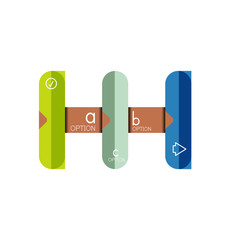 Abstract lines geometric infographic layoutAbstract lines geometric infographic layout, data visualization design, option step by step schedule, web box