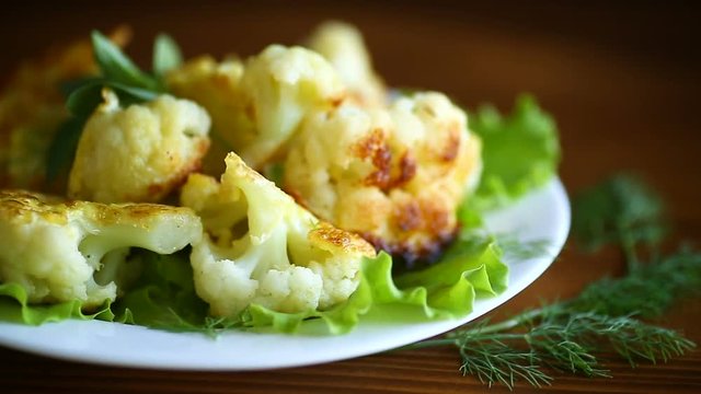 cauliflower fried in batter