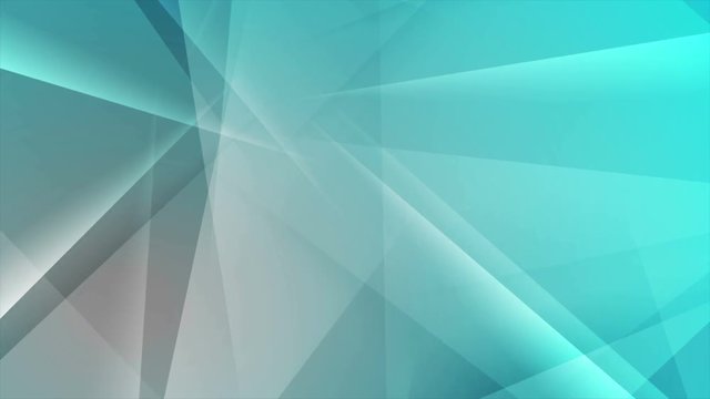 Abstract blue tech futuristic polygonal motion graphic design. Seamless looping. Video animation Ultra HD 4K 3840x2160