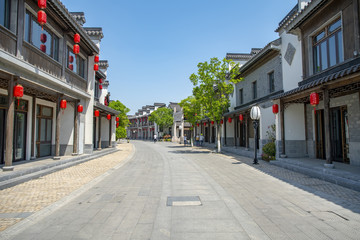 Obraz premium Chinese classical architecture town