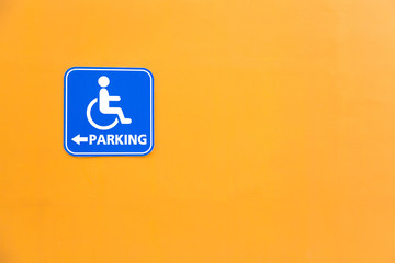 handicapped parking