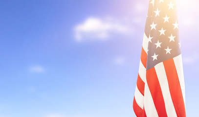 American flag for Memorial Day, 4th of July, Labour Day