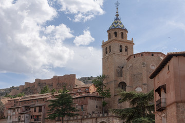 Fototapeta na wymiar Pueblos medievales de España, Albarracín en la provincia de Teruel