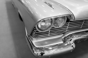 Fototapeta premium Detail of classic American CAr
