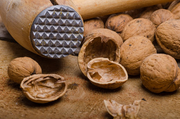 Walnuts product photography