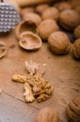 Walnuts product photography