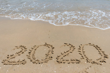 Number of year on the sand beach
