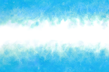 水 波 青 夏 水彩 背景