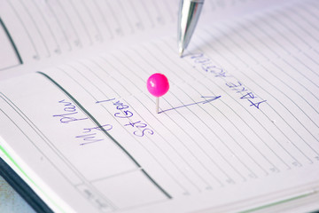 Goal and taking action