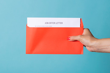 Job Offer - a letter CV