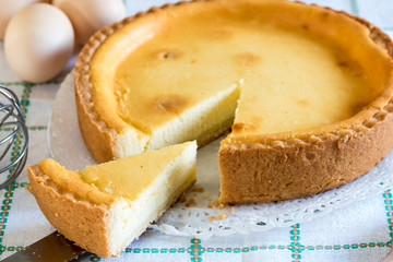 Tasty cheesecake home made