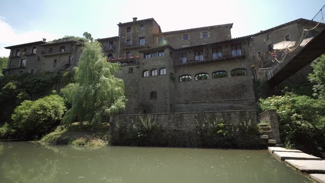 Rupit medieval village Catalonia Spain