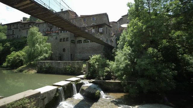Rupit medieval village Catalonia Spain