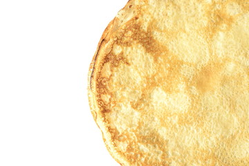 Pancakes, crepes, (top view)