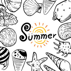 summer vector collection design