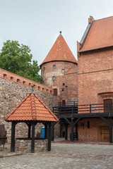 Gothic teutonic Knights castle in Bytow. Poland