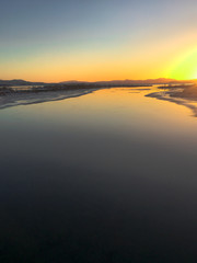 Calm River Sunset