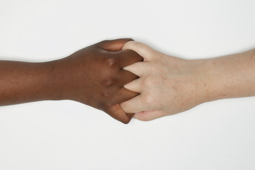 Diversity, Hands women from diverse backgrounds, woman's strength and unity interracial 