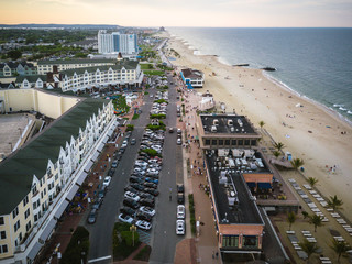 Aerial of Pier Village NJ
