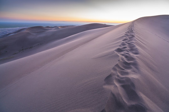 Great sand dune national park on the day,Colorado,usa.