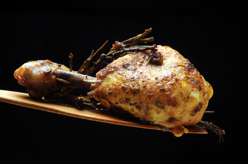 Pieczony kurczak Pollo arrosto Roast chicken Brathähnchen Poulet rôti Frango assado Paistettua kanaa Gebraden asado kip жареный цыпленок  © Comugnero Silvana