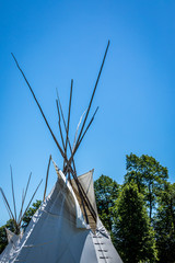 Aboriginal teepee summer solstice