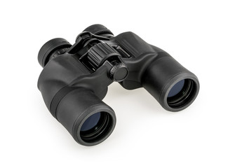 Binoculars isolated on white background