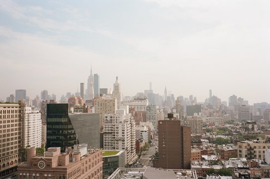 New York City Skyline Clouds Manhattan © AMANDA