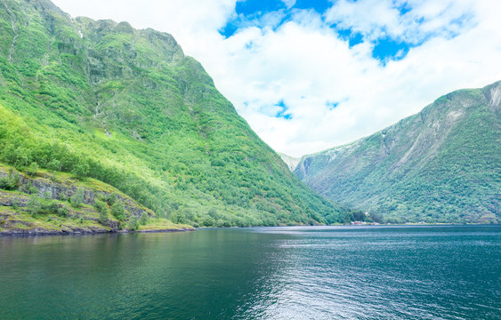 Fjord Landschaft in Norwegen