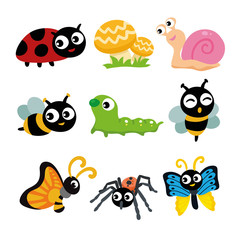 insects character design