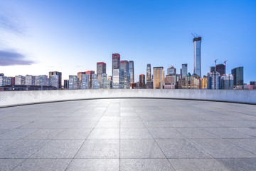 Obraz premium panoramic city skyline