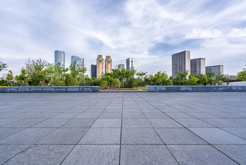 panoramic city skyline