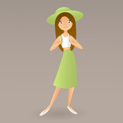 Girl teenager schoolgirl student