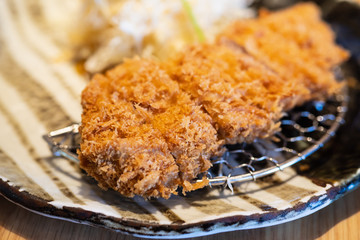 美味しそうなとんかつ