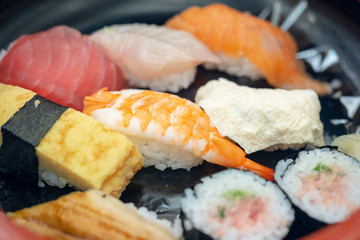 お寿司の盛り合わせ