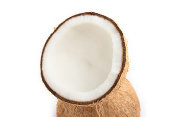 coconuts isolated on white background