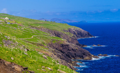 Fototapeta premium Awesome landscape at Dingle Peninsula Ireland