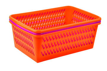 Color plastic basket