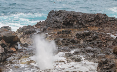 Scenic Nakalele Blowhole Maui