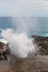 Scenic Nakalele Blowhole Maui