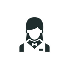 Waitress Icon