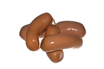 sausage isolated on white background