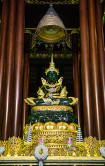 Emerald buddha statue in temple