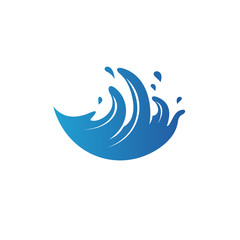 Wave Logo Vector Icon