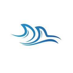 Wave Logo Vector Icon