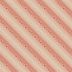 Fancy background. Red, orange and white colors. Shadows and reflections. Swirls and twists. An interesting pattern. Illustration. Render.