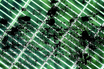Grunge Ultra green Steel ground lattice. Stainless steel texture, background for web site or mobile...